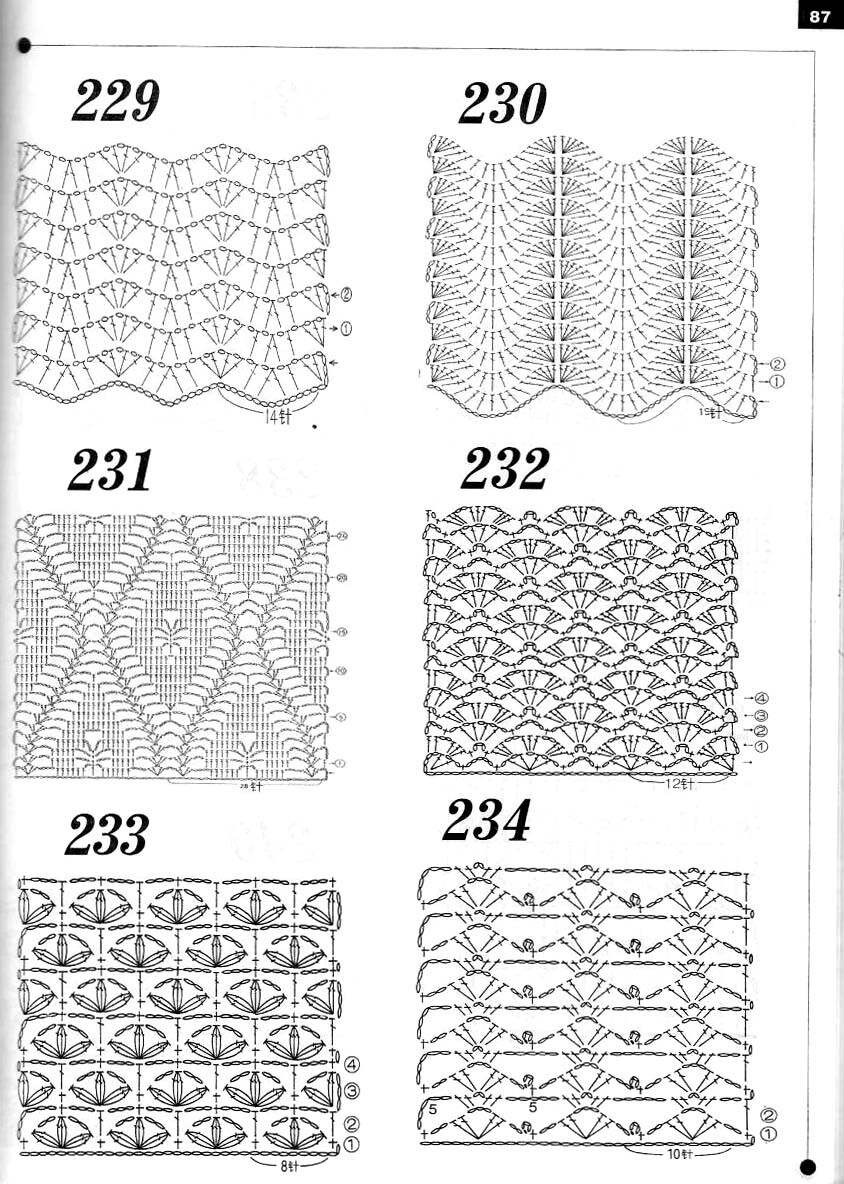 最新钩针花样535，科技编织新潮，前卫体验引领时尚潮流