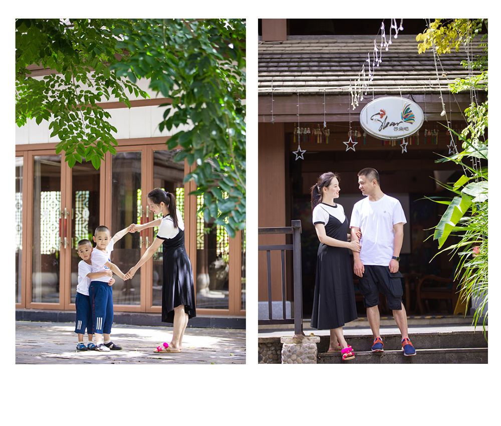 西双版纳情侣写真最新，热带雨林中的爱情故事影像捕捉